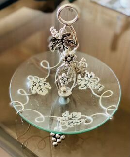 Тарелка для винограда и фруктов