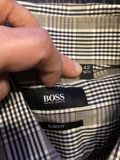 Мужская рубашка Hugo Boss. Оригинал. Р-р 48/50
