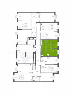 1-к квартира, 33.9 м², 15/23 эт.