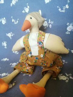 Кукла тильда гусь