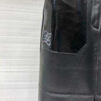 Юбка кожаная Fendi