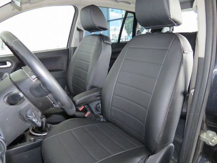 Модельные чехлы Форд Фьюжен из экокожи