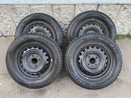 Зимние Колёса-195/65/15 на Nissan Tiida