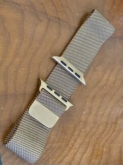 Ремешок apple watch 44 миланская петля оригинал