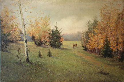 Соцреализм. СССР 50-60-е. Охотники. Большая