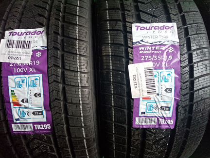 275/35 R19 зимние нешипованные Tourador tyres