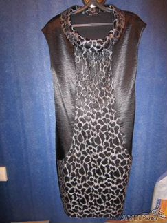 Элегатное черное платье