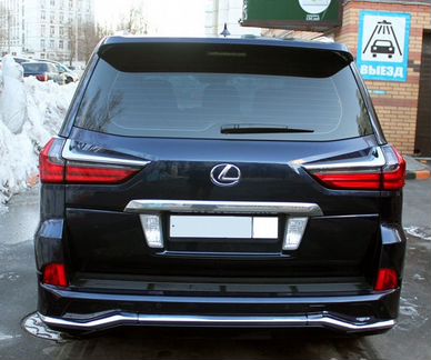 Обвес Modellista черный Lexus LX 570