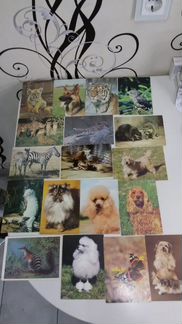 Открытки детские, животные, с Новым Годом цветы