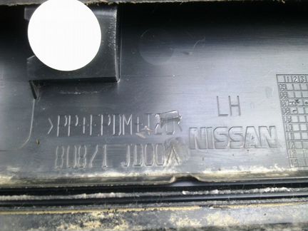 Молдинг Nissan Qashqai