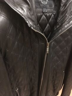 Мужская кожаная куртка