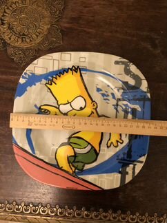 Тарелка Барт Симпсон