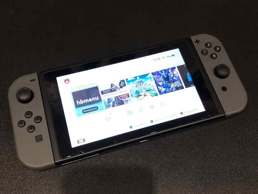 Nintendo Switch прошитая купить.