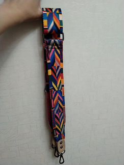 Яркий текстильный плечевой ремень