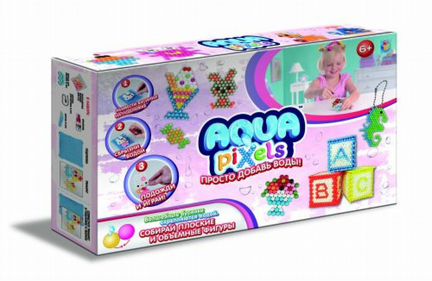 Аква-мозаика 1Toy Aqua pixels, 600 деталей, 
