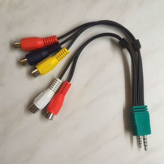 Переходник - штекеры-RCA для телевизора
