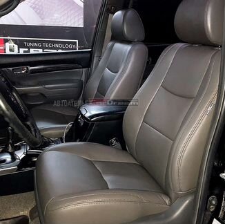 Обивка сидений кожа Toyota Land Cruiser Prado 120
