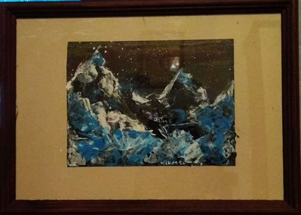 Несколько картин с горами