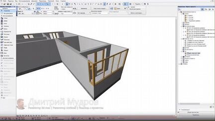 Дмитрий Мудров - Дизайн-проект квартиры в Archicad