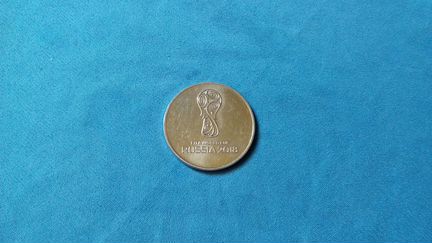 Монета 25руб.чемпионат мира 2018