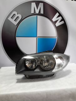 Bmw e87 фара левая галоген рестайлинг