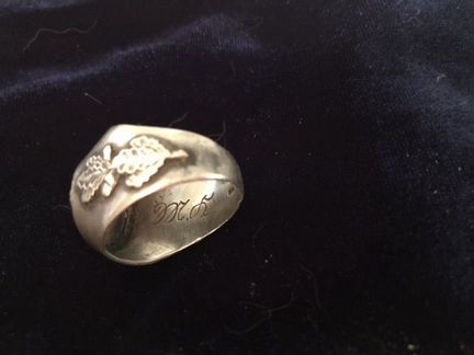 Наградной перстень Luftwaffe,1941г,подлинник