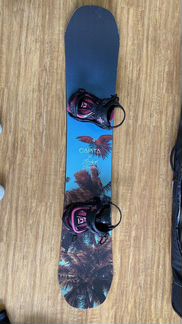 Сноуборд Capita Birds Feather 150 с крепами Union