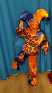 Костюм Петрушки 110-116.(28 размер)