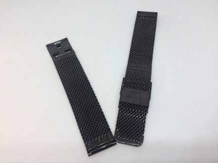 Браслет для часов Inox Plus mesh m403, 18мм черный