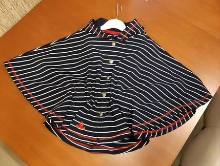 Пончо для девочки 2-3 года