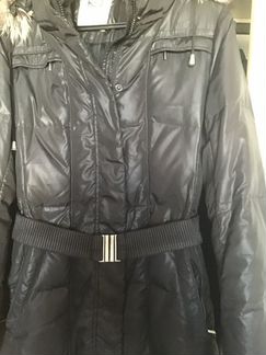 Теплый фирменный пуховик motor jeans