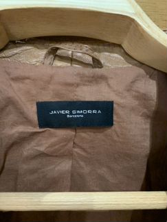 Куртка кожаная javier simorra