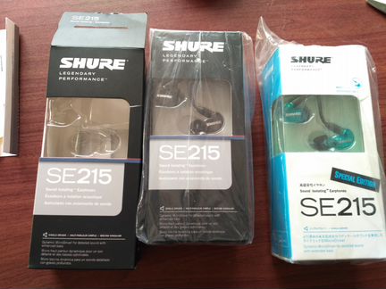 Наушники Shure SE215