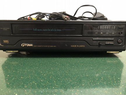 Японский Видеомагнитофон, funai. Раритет
