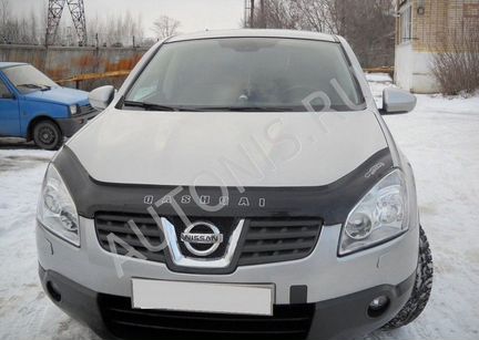 Дефлектор капота Nissan Qashqai Ниссан Кашкай