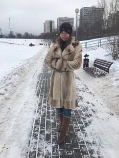 Шуба из бобра