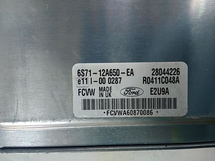 6S71-12A650-EA Блок управления двигателем Mondeo3