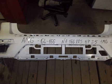Mercedes GL-166AMG Бампер задний Мерседес амг166