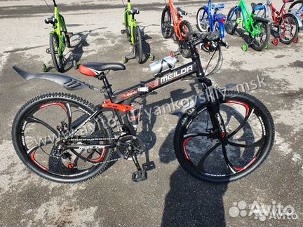 Велосипед на литых дисках