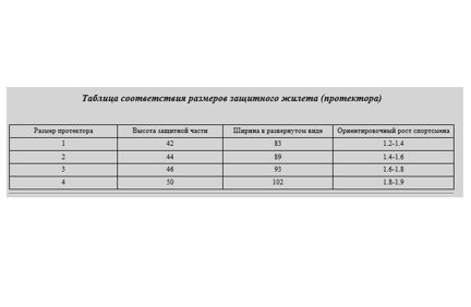 Жилет для тхэквондо