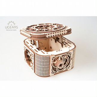 Конструктор 3D-пазл Ugears Шкатулка с секретом