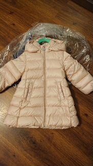 Пуховик пальто Moncler 12/18 80см