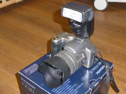 Panasonic DMC-FZ30 и фотовспышка DMW-FL28