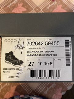 Кроссовки ecco