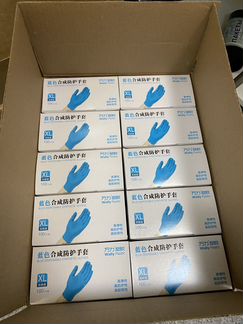 Нитриловые перчатки Wally Plastic все размеры