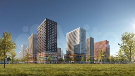 2-к квартира, 56.2 м², 3/25 эт.