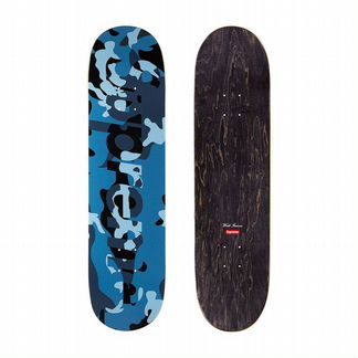 Supreme Skateboard Deck pixel Camo Blue Дека