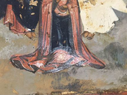 Икона коронование пресвятой Богородицы кипарис