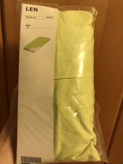 Новая детская простыня икеа на резинке 70х160см