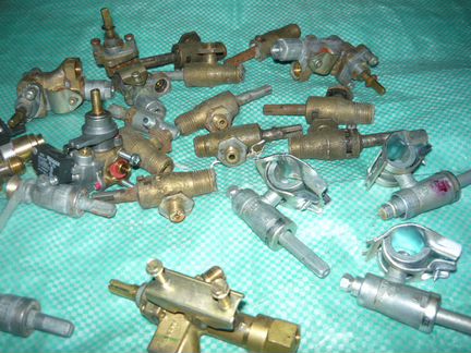 Краны для газовых плит и панелей